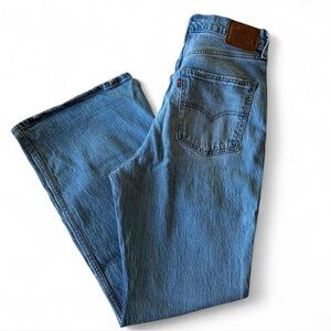 Levi's Premium Women's Light Wash 70s High Rise Stretch Flare Jeans Size 30